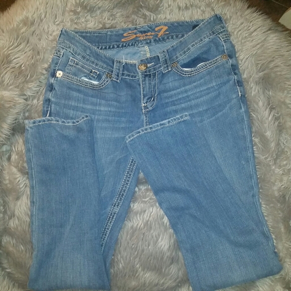 Seven jeans, slim straight jeans, 8 - Picture 6 of 9